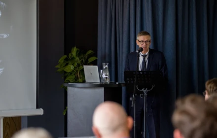 Powitanie gości przez dr. Karstena Schwippsa